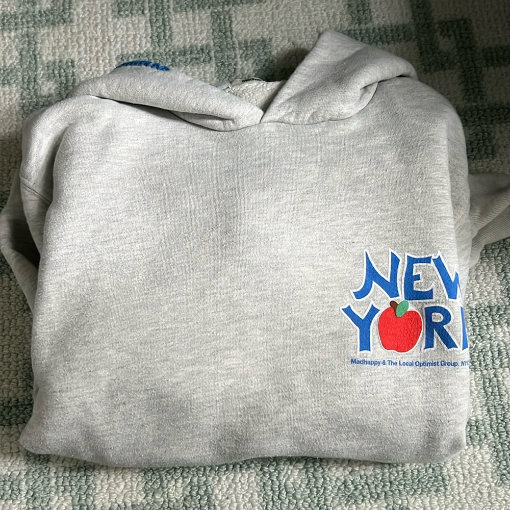Madhappy NYC exclusive grey hoodie